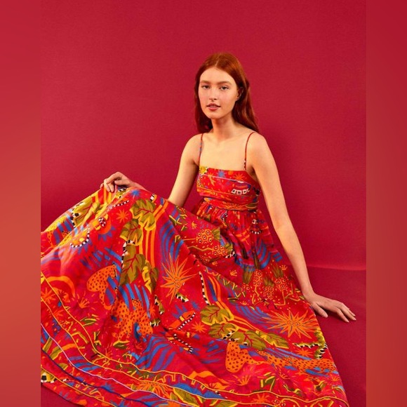 Farm Rio Magic Forest Maxi Dress - Picture 4 of 9